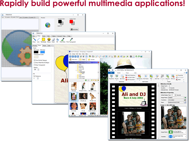 Rapidly build powerful multimedia applications with ImageEn
