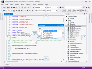 Visual Studio 2015 Style Theme Support