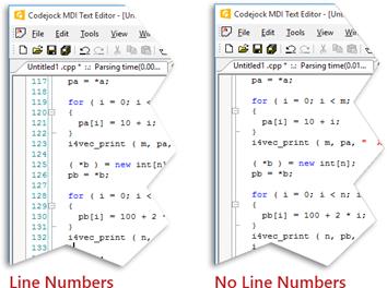 Line Numbers