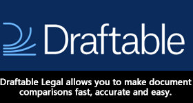 Draftable Legal allows you to make document comparisons fast, accurate and easy.