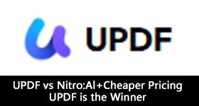 UPDF vs Nitro:Al+Cheaper Pricing UPDF is the Winner