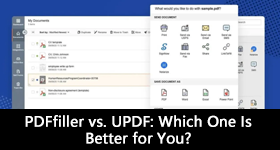 PDFfiller vs. UPDF: Which One Is Better for You?